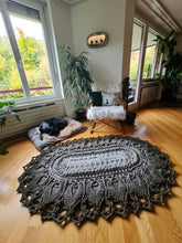 Load image into Gallery viewer, Ombre polyester rug SNOWDROP