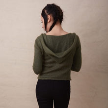 Load image into Gallery viewer, Wool hoodie pullover IDYLLIC