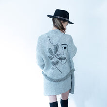Load image into Gallery viewer, Wool cardigan COCOON 3