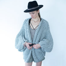 Load image into Gallery viewer, Wool cardigan CHUNKY