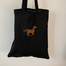 Load image into Gallery viewer, Linen tote bag WIND