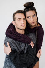 Load image into Gallery viewer, Wool hoodie cardigan ARMOR