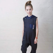 Load image into Gallery viewer, Linen jumpsuit ADAMANTINE