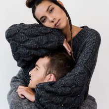 Load image into Gallery viewer, Wool cardigan TEARDROP