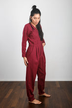 Load image into Gallery viewer, Linen jumpsuit BLOOM