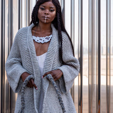 Load image into Gallery viewer, Wool cardigan COCOON