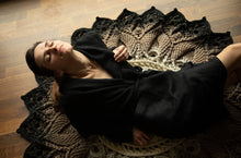 Load image into Gallery viewer, Waffle linen bathrobe