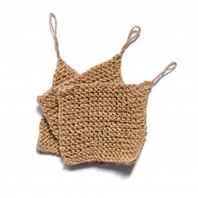 Load image into Gallery viewer, Biodegradable twin Jute scrubbie