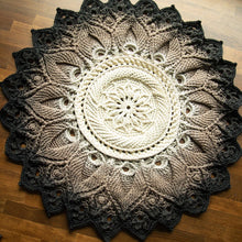 Load image into Gallery viewer, Ombre polyester rug SUNFLOWER