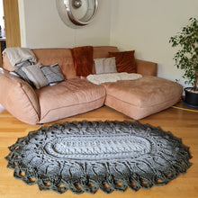Charger l&#39;image dans la galerie, Ombre polyester rug SNOWDROP
