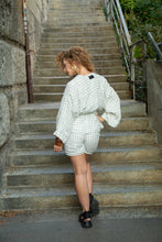 Load image into Gallery viewer, Linen kimono and shorts CHAMOMILE
