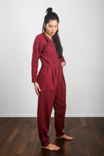Load image into Gallery viewer, Linen jumpsuit BLOOM
