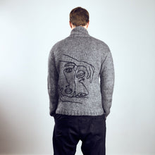 Load image into Gallery viewer, Wool cardigan AMBIDEXTER
